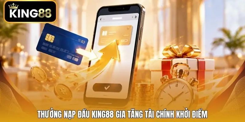 Thưởng nạp đầu King88 gia tăng tài chính khởi điểm